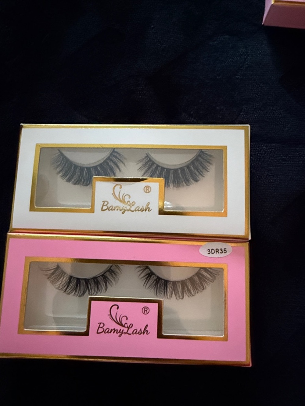 False Eyelashes - Black Dramatic Volume